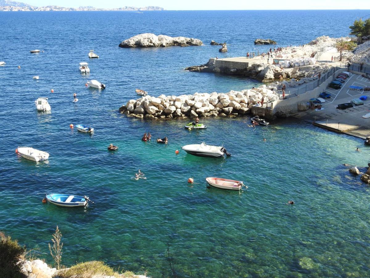 Marseille Calanque, La Vesse, Cabanon Villa Le Rove Exterior photo